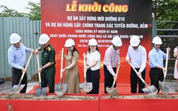 Phường Tân Tạo đồng loạt nâng cấp 66 tuyến hẻm, khởi công đường D10