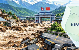 Toàn cảnh lũ quét như tận thế san phẳng biên giới Nepal - Trung Quốc