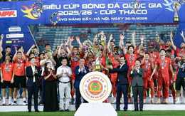 Chiến thắng '5 sao' trước Công An TP.HCM, Công An Hà Nội lần thứ hai đoạt Siêu cúp quốc gia