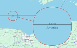 Google Maps đổi tên hồ Ontario thành 'hồ Mỹ'