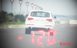 Tài xế Audi chạy gấp đôi tốc độ cho phép gần sân bay Tuy Hòa