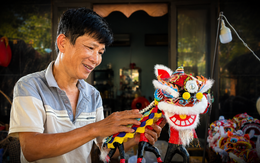Gặp gia đình nghệ nhân làm đầu lân, thiên cẩu cuối cùng ở Hội An