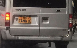 Tài xế dùng cả bảng 'xe tang lễ' che biển số ô tô, không qua mắt được cảnh sát