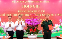 Đại tá Trần Văn Cư nhận chức Chỉ huy trưởng Bộ Chỉ huy Quân sự tỉnh Tây Ninh