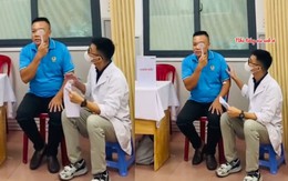 Ông chú khiến nhân viên y tế thót tim khi đi khám mắt