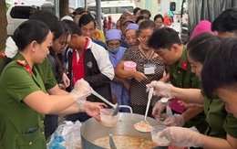 Mô hình ‘Bếp ăn yêu thương’ của Công an Vĩnh Long được lan tỏa