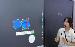 Bảng đen tích hợp AI của Trung Quốc gây bão mạng xã hội