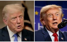 Ông Trump xuất hiện với mái tóc gây nhiều sự chú ý tại Las Vegas, dân mạng khen 'lão hóa ngược'