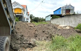 Khởi tố một phó giám đốc đổ, chôn lấp trái phép 400 tấn bê tông thải