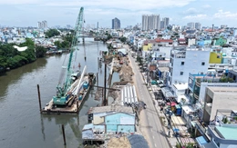 Sớm có mặt bằng, bờ bắc kênh Đôi ‘thay da đổi thịt’ sau 1 năm khởi công
