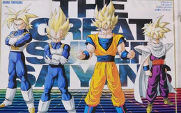 Dragon Ball hé lộ tạo hình Super Saiyan Vegeta từ hơn 30 năm trước