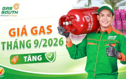 Giá gas tháng 9 tiếp tục điều chỉnh tăng theo thị trường thế giới