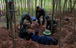 Quảng Trị quy tập 5 hài cốt liệt sĩ, phát hiện nhiều di vật chiến tranh