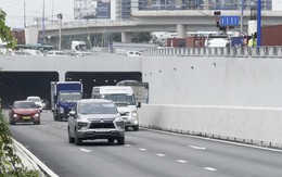 Đã hút hết nước trong hầm chui nút giao An Phú, xe qua lại bình thường