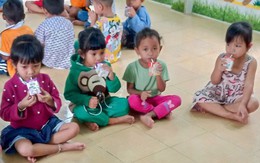 Khánh Hòa: Trẻ em mầm non dân tộc thiểu số, vùng đặc biệt khó khăn sẽ được uống sữa miễn phí 5 lần/tuần
