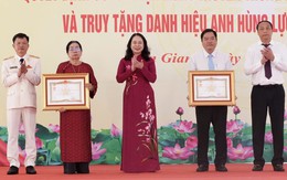 Truy tặng danh hiệu Anh hùng Lực lượng vũ trang nhân dân cho ông Lâm Kiên Trì và liệt sĩ Huỳnh Văn Thạnh