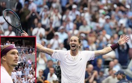 Màn ăn mừng 'load chậm' nhất Grand Slam của Zverev ở US Open 2026
