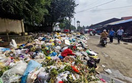 Rác thải ùn ứ quanh trung tâm Bảo Lộc