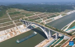 Trung Quốc mở kênh đào dài 134km ở Quảng Tây, nối sông với Biển Đông