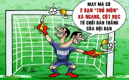 U23 Việt Nam bó tay trước hai 'thủ môn' đặc biệt của Kuwait