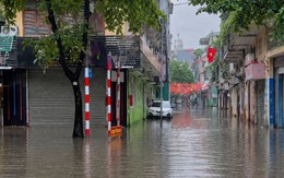 Mưa lớn trong đêm, sáng 16-9 Hà Nội ngập úng ở những điểm nào?