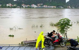Nước sông Hoàng Long đạt đỉnh, sông Đáy tiếp tục lên, cảnh báo ngập lụt trên diện rộng