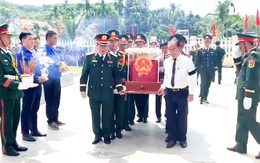 Xúc động lễ truy điệu và an táng 17 liệt sĩ Sư đoàn 2 ở Đà Nẵng