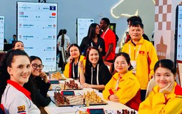 Tuyển cờ vua Việt Nam toàn thắng sau 2 ván đấu tại Olympiad