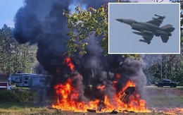 Tiêm kích F-16 rơi bên trong nước Mỹ, xuất hiện tình tiết gây bất ngờ