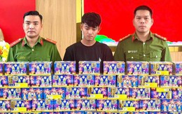 Chưa xóa án tích hành vi vận chuyển hàng cấm, lại bị bắt vì chở pháo hoa thuê