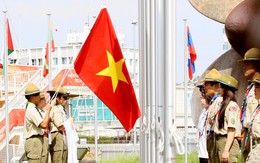 Thượng cờ đoàn thể thao Việt Nam tại Asiad 20