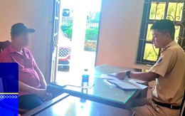 Xe buýt 'vượt ẩu' trên quốc lộ, tài xế bị mời lên nộp phạt