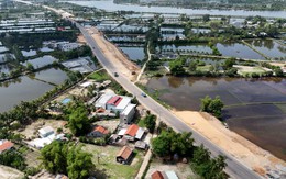 Flycam dự án đường ven biển kết nối 2 sân bay Đà Nẵng và Chu Lai