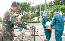 Cận cảnh trận địa pháo hoa tầm cao khu vực đầu hầm sông Sài Gòn sẽ khai hỏa tối 2-9