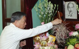 Tổng Bí thư, Chủ tịch nước Tô Lâm dâng hương tưởng nhớ Chủ tịch Hồ Chí Minh ngày 2-9