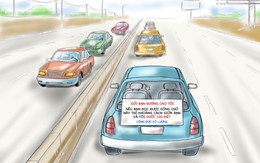 'Công đức vô lượng' của một tài xế trên cao tốc