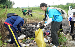 Chung tay dọn rác, lan tỏa thông điệp bảo vệ môi trường