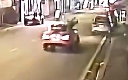 Ô tô hất văng 2 người đi xe máy ở Vũng Tàu rồi rời khỏi hiện trường