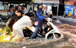 Vì đâu cứ mưa là nước cuồn cuộn đổ về đường Lý Tế Xuyên - Linh Đông, TP.HCM?