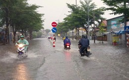 Mưa lớn, một số trường học phường Phan Rang và Ninh Chử cho học sinh nghỉ
