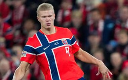 Haaland lập cú đúp cho tuyển Na Uy, đạt hiệu suất mà Ronaldo và Messi chỉ có thể mơ ước