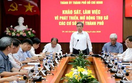 Phó bí thư Nguyễn Phước Lộc: Ưu tiên trụ sở dôi dư để giảm tải bệnh viện tuyến cuối