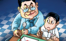 Khay cơm bán trú và những món 'khó gọi tên'