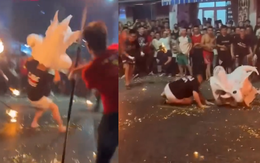 Lần múa sư tử nhớ đời