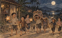Trung thu ký ức và 'mâm cỗ' đầy đặn nhất mà tuổi thơ từng được nhận
