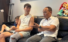 Tổng thư ký VFF thăm cầu thủ Đỗ Duy Mạnh