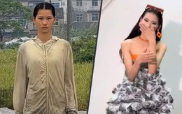 Cô gái nhặt rác trở thành người mẫu nổi bật trên sàn diễn