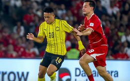Đá hơn người trong gần 60 phút, Malaysia vẫn bị Indonesia cầm hòa 0-0