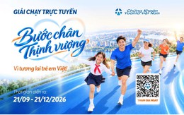 Giải chạy 'Bước chân Thịnh vượng 2026': Cùng Yuanta Việt Nam tiếp sức bệnh nhi