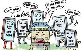 Chợ truyền thống giữa vòng vây 'chốt đơn'